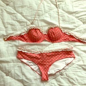 Victoria’s Secret polka dot bikini